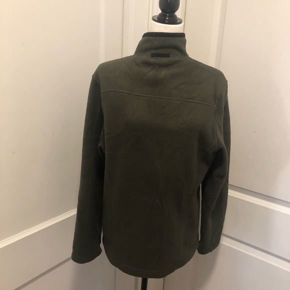 Eddie Bauer men’s full zip fleece sweater size small - Picture 4 of 5